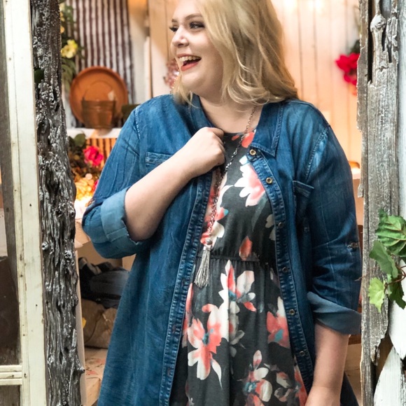 REDUCED‼️ Sweet Lovely Floral Cold-Shoulder Dress - Picture 3 of 3